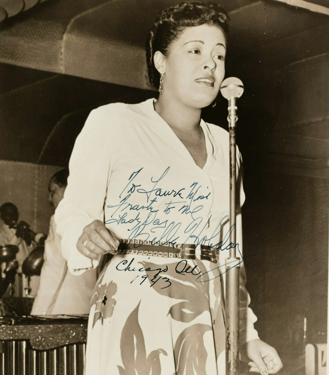 Vintage broadcast microphone on a stand in a recording studio
